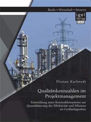 cover image of Qualitätskennzahlen im Projektmanagement